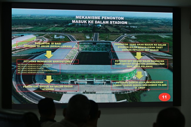 Stadion Utama Sumut menjadi tempat Piala Kemerdekaan 2025. [Istimewa]
